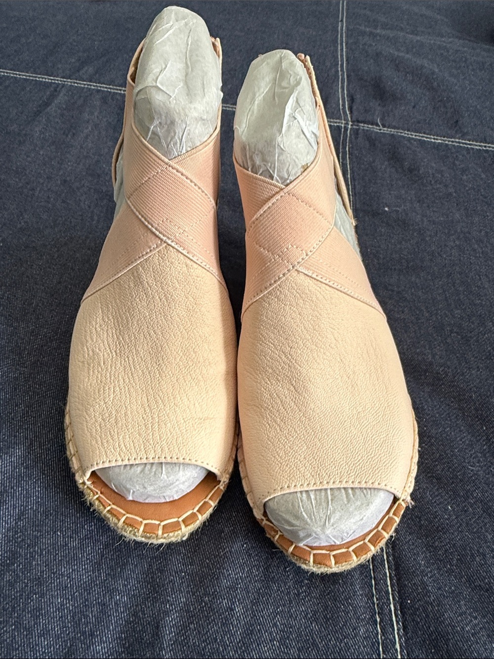 Peachy Pink Espadrilles by Kenneth Cole
